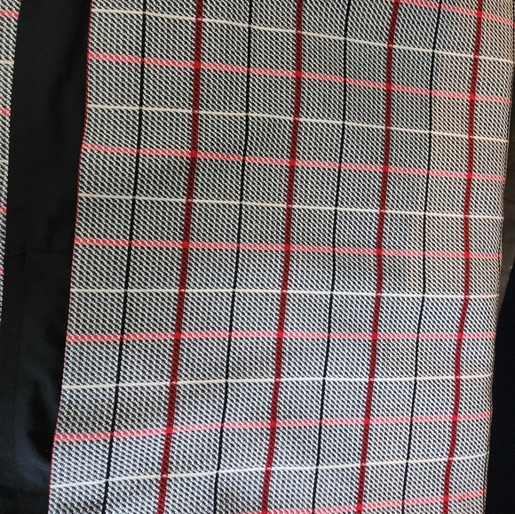 Halogen Plaid Houndstooth Pencil Skirt Size 10 - Picture 4 of 5